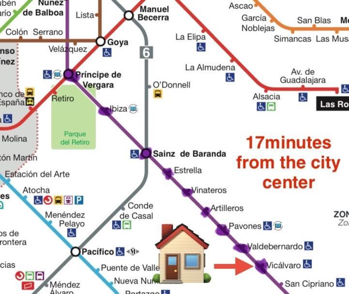 Tu Hogar Temporal En Madrid Con Excelente Ubicacion Appartement Buitenkant foto